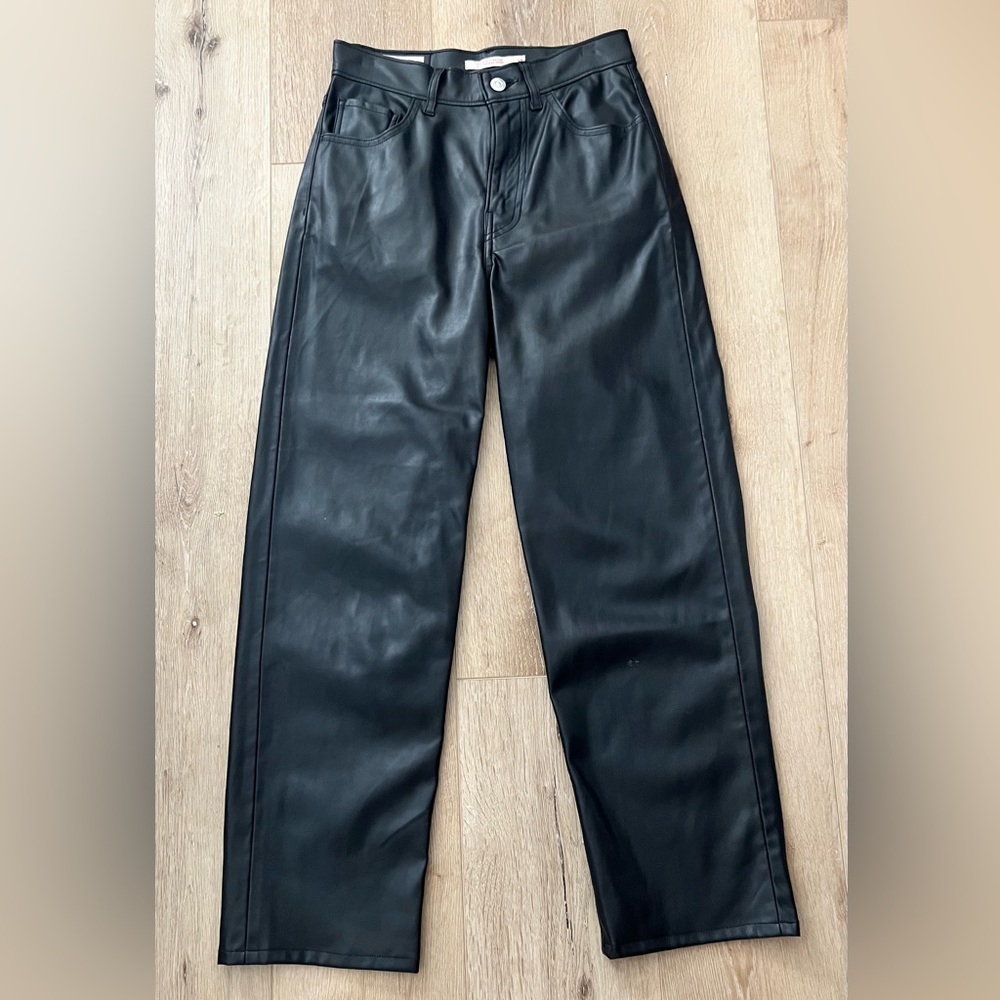 Levi’s Vegan Leather Pants - Size 24